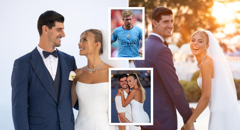 Thibaut Courtois weds fiancée 11 years after sleeping with teammate’s girlfriend