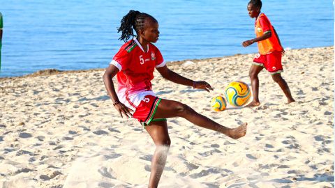 Harambee Sand Starlets earn direct ticket to World Beach Games