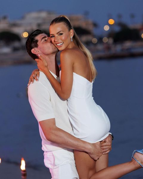 Thibaut Courtois and Mishel Gerzig are now married.
