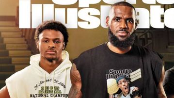 LeBron James, son Bronny close to making NBA history after LA Lakers sign the youngster