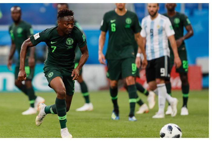 Nigerian midfielder testifies to Ahmed Musa’s speed