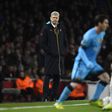 Photo by Javier Garcia BPI Shutterstock (5592183y) Arsenal manager Arsene Wenger looks towards Lionel Messi of FC Barcelona, Barca during the UEFA Champions League Round of 16 1st Leg match between Arsenal and FC Barcelona