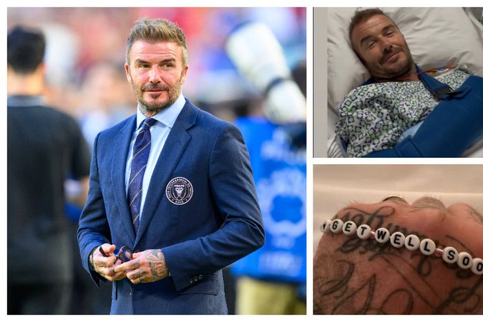 David Beckham hospitalized