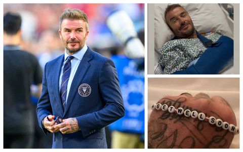 Get well soon - Man United legend David Beckham hospitalized after undergoing surgery
