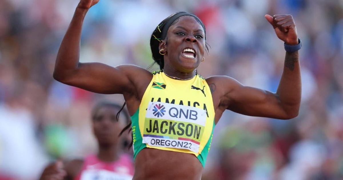 ‘Never Thought I’d Make it 2 Weeks Ago’ - Emotional Shericka Jackson ...
