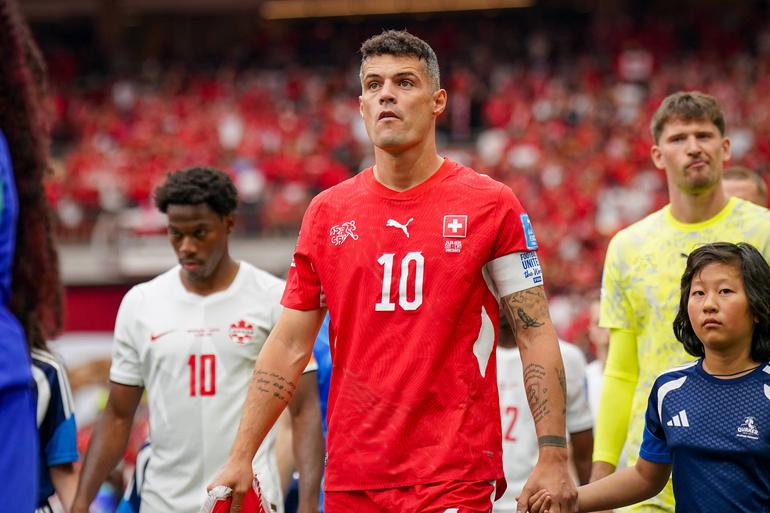 Switzerland skipper Granit Xhaka || Imago
