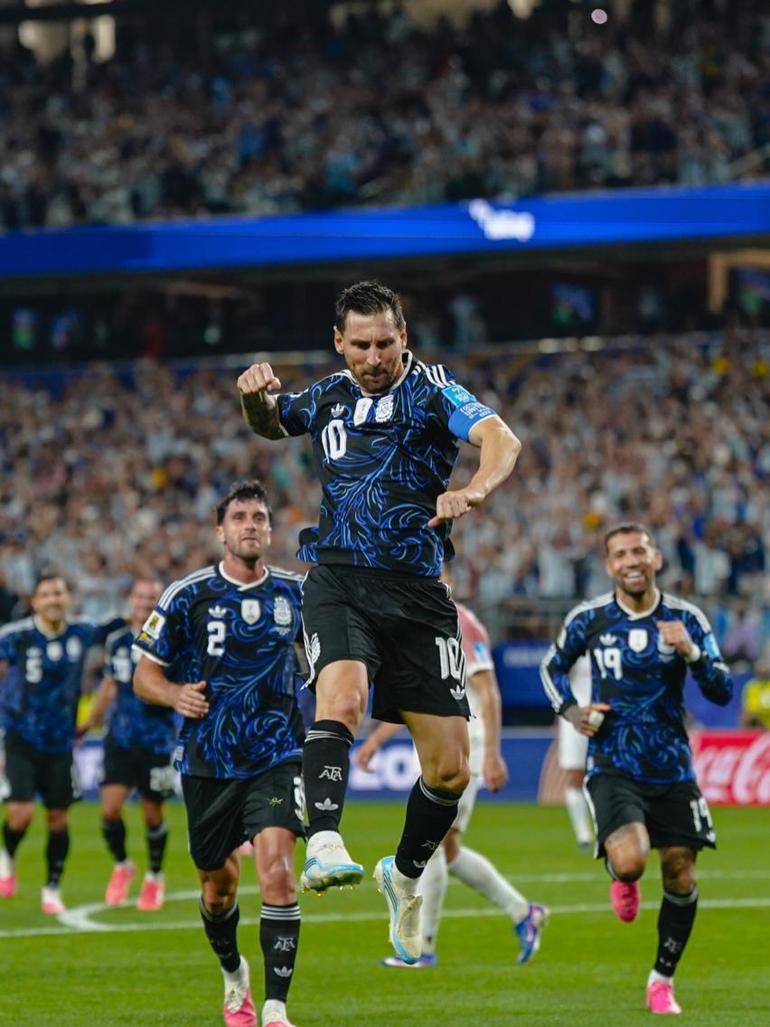 Lionel Messi is the top scorer at the FIFA World Cup.