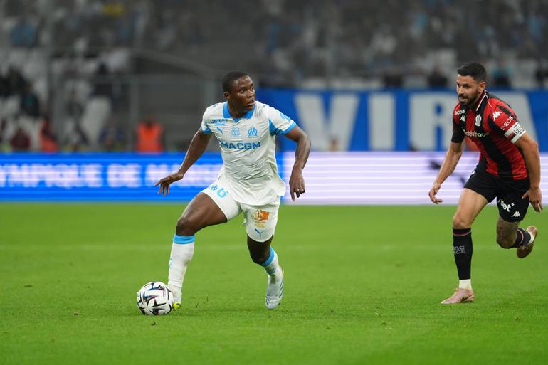 Nigerian international Tochukwu Nnadi in action || imago