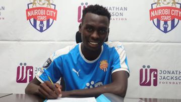 Nairobi City Stars' sensational striker Kelvin Etemesi shuts down transfer rumors with contract renewal