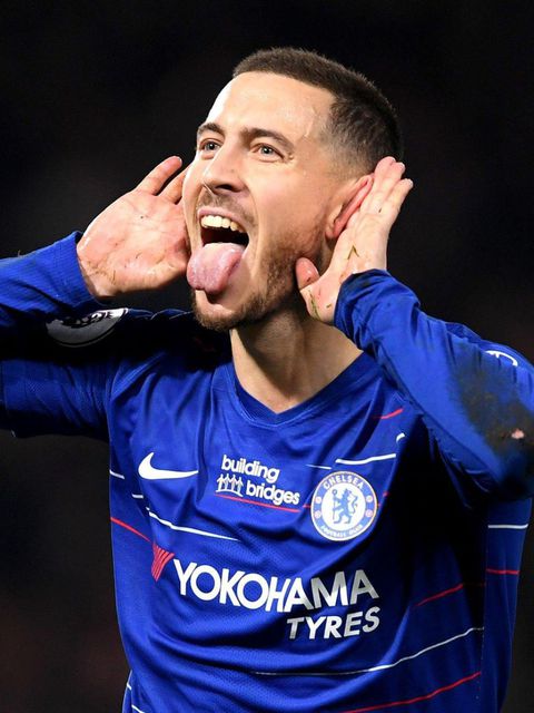 Hazard scored over a century of goals for Chelsea.