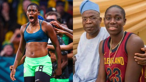 Oshoala: Alhaji and Father of Super Falcons star not happy with shirtless celebration