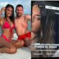 Even Lionel Messi is not safe from his wife Antonela Roccuzzo as she side-eyes while he holds his phone, See crazy reactions.