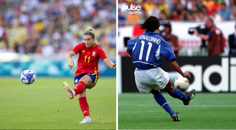 [WATCH] Nigeria vs Spain: Barcelona icon channels inner Ronaldinho to leave Super Falcons on the brink of Paris 2024 Olympics exit