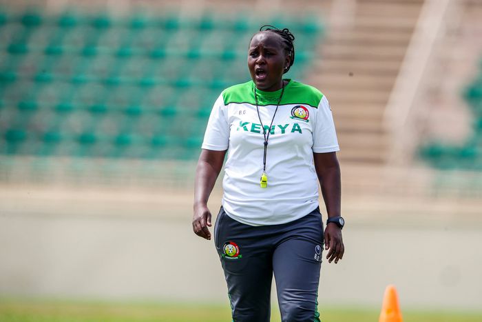 Harambee Starlets coach Beldine Odemba