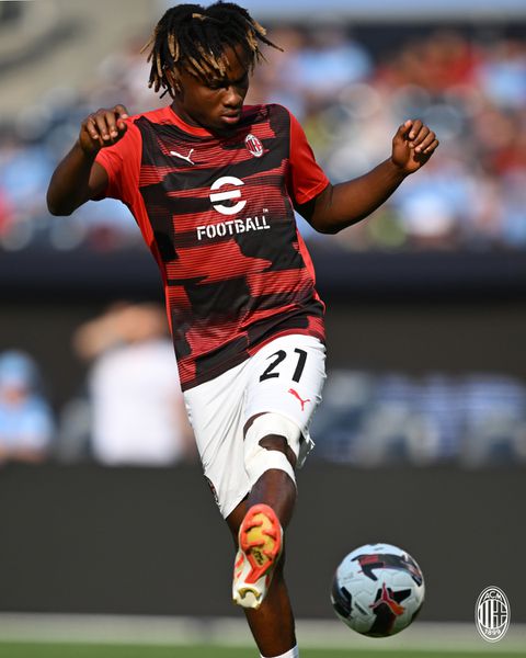 Samuel Chukwueze has a lot to prove at AC Milan this season. (Photo Credit: Milan/X)