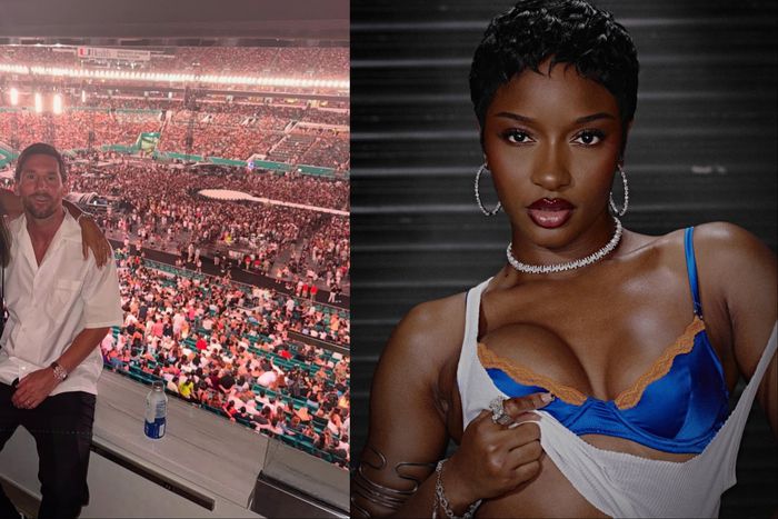 Nigerian Afrobeats star Ayra Starr performed her new hit song for Messi and his wife at Coldplay Concert in Miami.