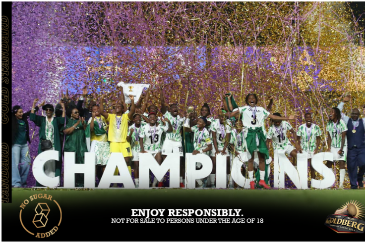 Goldberg Salutes Super Falcons on Historic 10th WAFCON Title Win, Reaffirms Commitment to Women’s Football