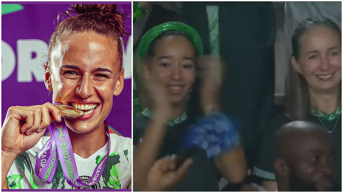 ‘That’s not my family’ - Ashleigh Plumptre breaks silence on viral faces spotted celebrating Super Falcons in Morocco
