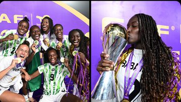 Dripping with gold - FIFA celebrates Super Falcons after historic win