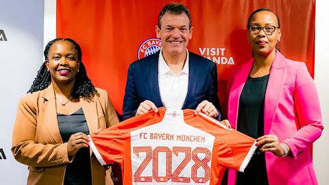 Rwanda's partnership with Bayern Munich targeting football development and tourism