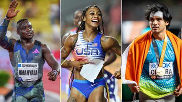 Who is the most followed track and field athlete on Instagram in the world?