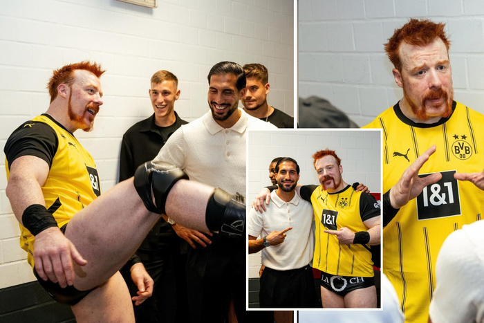 I really hate Real Madrid — WWE star Sheamus confesses after linking up with Borussia Dortmund ahead of Bash in Berlin
