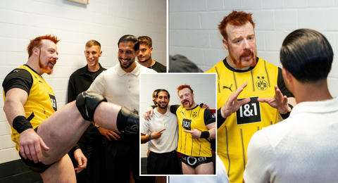 I really hate Real Madrid — WWE star Sheamus confesses after linking up with Borussia Dortmund