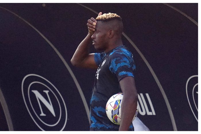 Super Eagles striker Victor Osimhen