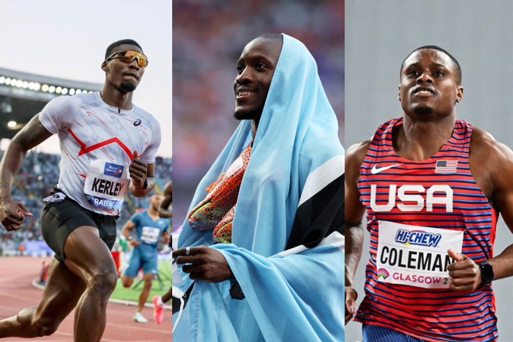 Letsile Tebogo takes on Fred Kerley and other Olympic finalists as Christian Coleman seeks redemption in Rome