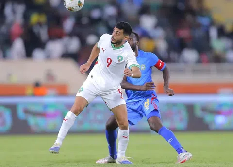 Morocco’s Oussama Lamlioui.