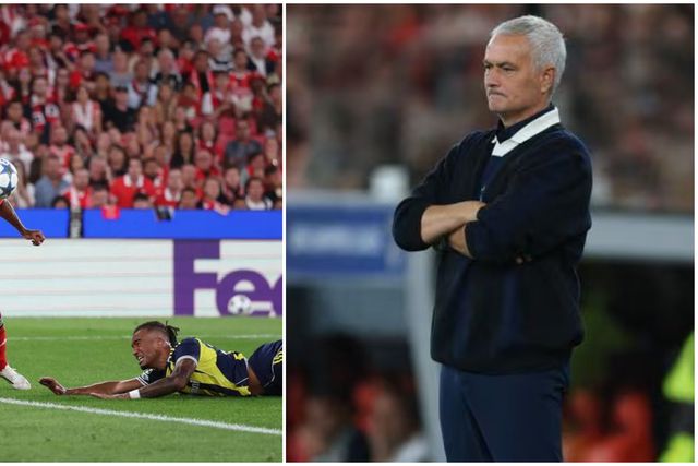 Mourinho Admits: Benfica Were Much Better Than Fenerbahçe”