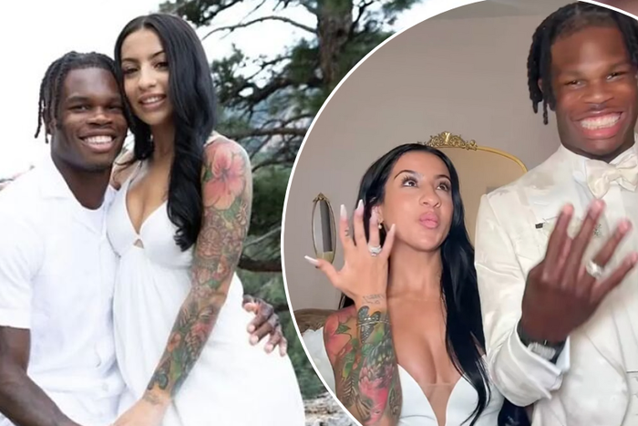 Travis Hunter and Leanna Lenee silence critics with baby boy arrival 4 months after wedding