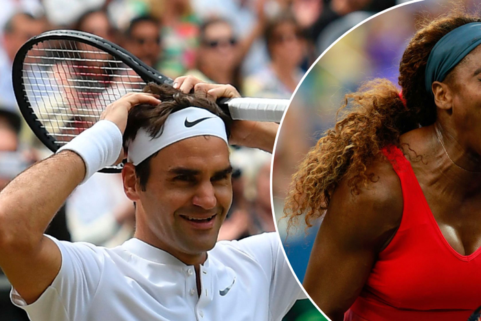 She is the GOAT! - Roger Federer crowns Serena Williams 'the greatest' after becoming a billionaire