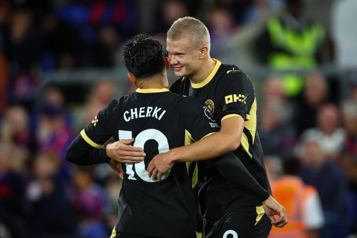 Haaland, Cherki deliver two-man masterclass as Man City go top of Premier League