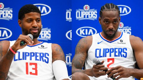 Clippers stars Kawhi, Paul George healthy and ready for new season