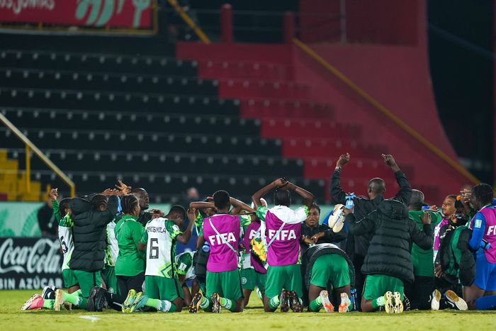 Nigeria's Falconets who were quarterfinalists in 2022 has now advanced to the next stage of the qualification tournament following the withdrawal of Mauritius - Imago