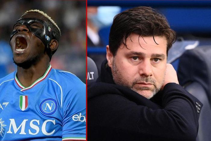 Napoli's Victor Osimhen has been linked with a move to join Mauricio Pochettino at Chelsea