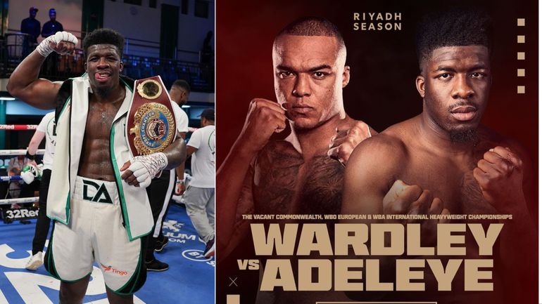 Nigerian-born David Adeleye boxer returns against Wardley on Tyson Fury vs Francis Ngannou undercard - Image Credit - Instagram/David Adeleye