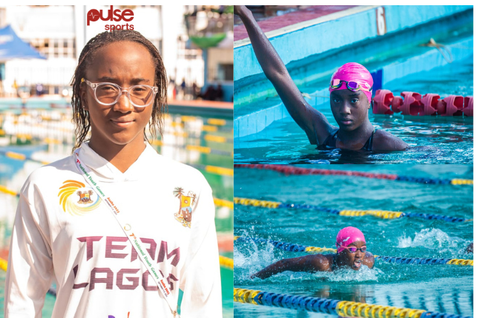 Demilade Akanbi: Meet Lagos state swimmer that won 3 Gold medals at National Youth Games