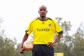 Erick Kapaito unfazed by barren start at Tusker