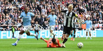 Manchester City cede ground to Arsenal in title race after disappointing draw against Newcastle