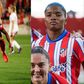 Super Falcons of Nigeria captain Rasheedat Ajibade scores for Atletico Madrid in a 4-0 derby win against Madrid CFF.