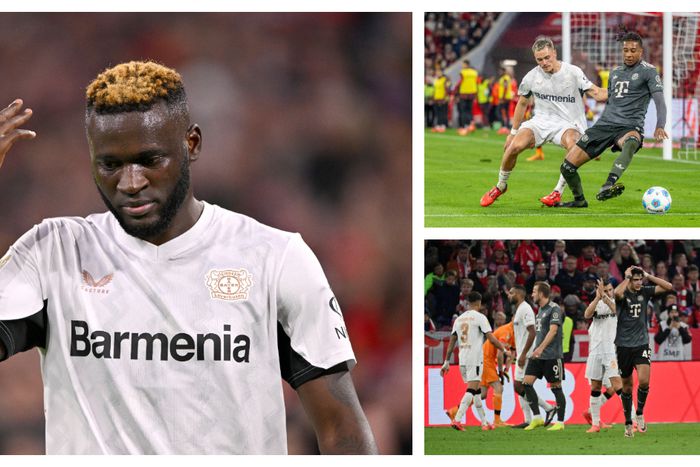 Boniface struggles against Bayern Munich