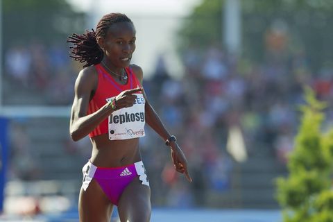 Kenyan running legend Janeth Jepkosgei makes historic donation to Museum of World Athletics