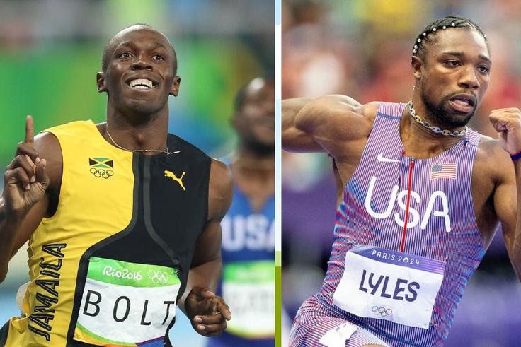 Noah Lyles on how support from Usain Bolt & Carl Lewis keeps him going