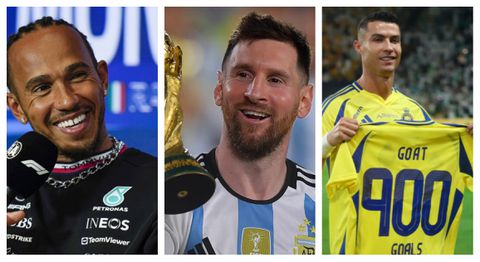 'I am a big fan' — F1 legend Lewis Hamilton settles Ronaldo vs Messi GOAT debate