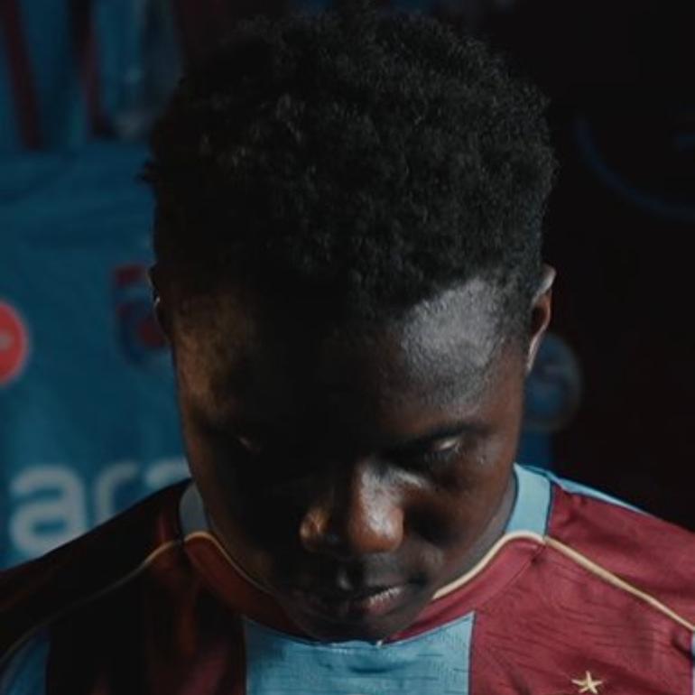Franculino Dju of Trabzonspor.