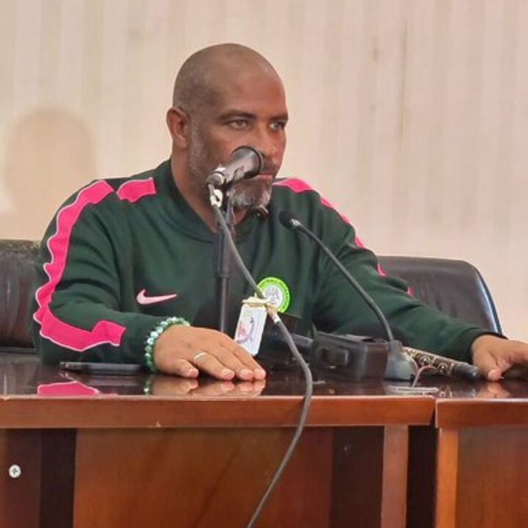 Nigerian coach Eric Chelle.