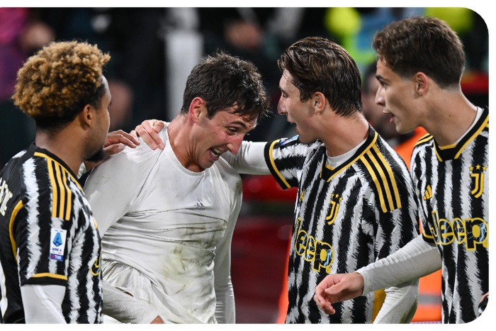 Juventus leaves it late against Hellas Verona