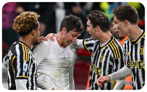 Juventus secure a late winner against Hellas Verona despite having two goals ruled out by VAR